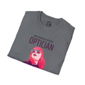 Optician T-Shirt — "Not a Basic B*tch Anymore" Graphic Tee for Optometrists & Eye Care Pros - Image 7