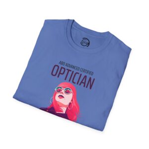 Optician T-Shirt — "Not a Basic B*tch Anymore" Graphic Tee for Optometrists & Eye Care Pros - Image 9