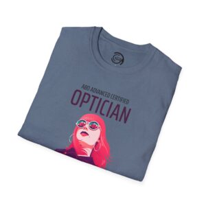 Optician T-Shirt — "Not a Basic B*tch Anymore" Graphic Tee for Optometrists & Eye Care Pros - Image 12